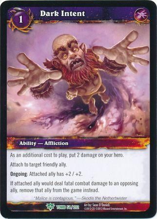 Dark Intent 54 202 Uncommon WoW Tomb of the Forgotten Dark Intent 54 202 Uncommon WoW Tomb of the Forgotten