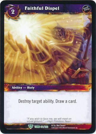 Faithful Dispel 36 202 Uncommon Faithful Dispel 36 202 Uncommon