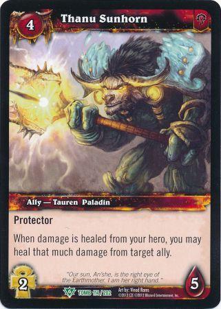 Thanu Sunhorn 114 202 Uncommon WoW Tomb of the Forgotten Thanu Sunhorn 114 202 Uncommon WoW Tomb of the Forgotten