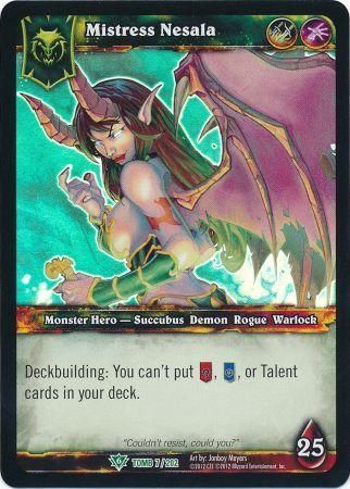 Mistress Nesala 7 202 Epic Box Foil World of Warcraft Promo Singles Mistress Nesala 7 202 Epic Box Foil World of Warcraft Promo Singles