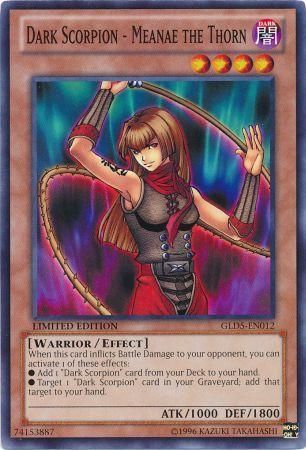 Yugioh Dark Scorpion 21 Card Deck Core Don Zaloog Meanae Gorg Cliff Chick NM