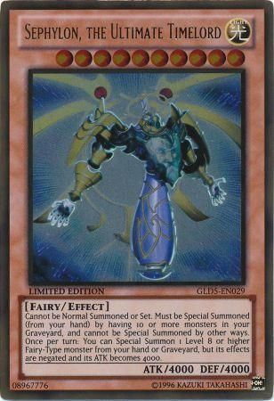 Sephylon the Ultimate Timelord GLD5 EN029 Gold Rare Gold Series 5 Haunted Mine GLD5 Sephylon the Ultimate Timelord GLD5 EN029 Gold Rare Gold Series 5 Haunted Mine GLD5