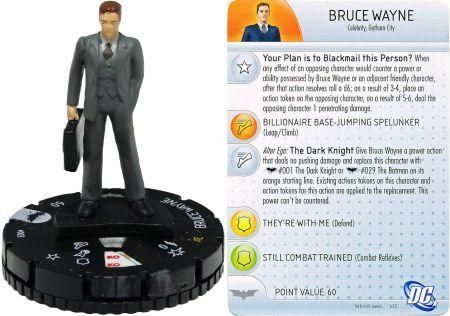 Bruce Wayne 003 The Dark Knight Rises DC Heroclix DC Dark Knight Rises Bruce Wayne 003 The Dark Knight Rises DC Heroclix DC Dark Knight Rises