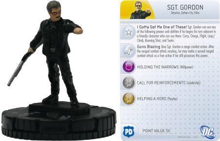 Sgt Gordon 106 The Dark Knight Rises Starter Set DC Heroclix Dark Knight Rises Starter Set Singles Sgt Gordon 106 The Dark Knight Rises Starter Set DC Heroclix Dark Knight Rises Starter Set Singles