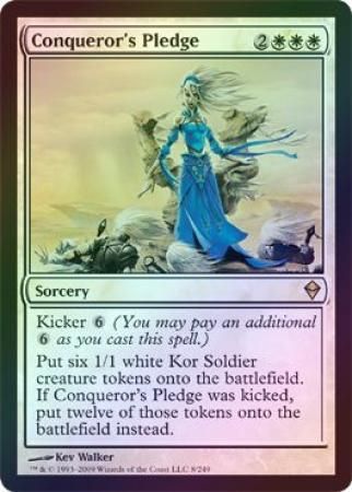 Conqueror s Pledge Foil Zendikar Foil Singles Conqueror s Pledge Foil Zendikar Foil Singles
