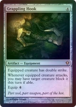 Grappling Hook Foil Zendikar Foil Singles Grappling Hook Foil Zendikar Foil Singles