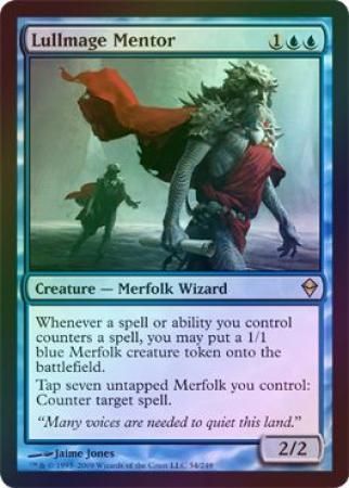 Lullmage Mentor Foil Zendikar Foil Singles Lullmage Mentor Foil Zendikar Foil Singles