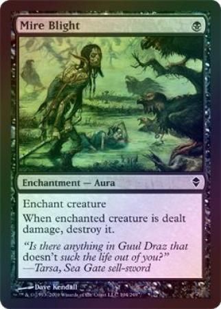 Mire Blight Foil Zendikar Foil Singles Mire Blight Foil Zendikar Foil Singles