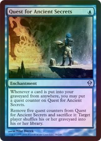 Quest for Ancient Secrets Foil Zendikar Foil Singles Quest for Ancient Secrets Foil Zendikar Foil Singles