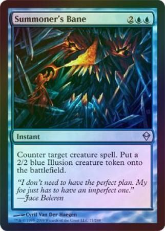 Summoner s Bane Foil Zendikar Foil Singles Summoner s Bane Foil Zendikar Foil Singles
