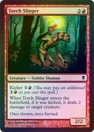 Torch Slinger Foil Zendikar Foil Singles Torch Slinger Foil Zendikar Foil Singles