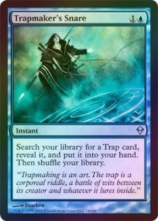 Trapmaker s Snare Foil Zendikar Foil Singles Trapmaker s Snare Foil Zendikar Foil Singles