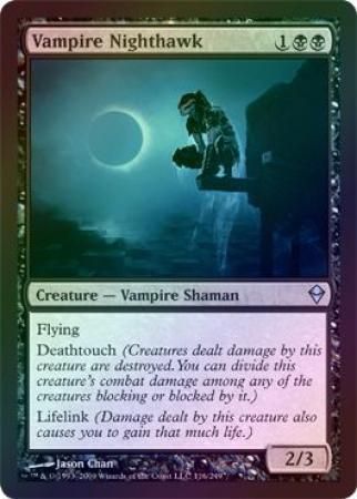 Vampire Nighthawk Foil Zendikar Foil Singles Vampire Nighthawk Foil Zendikar Foil Singles