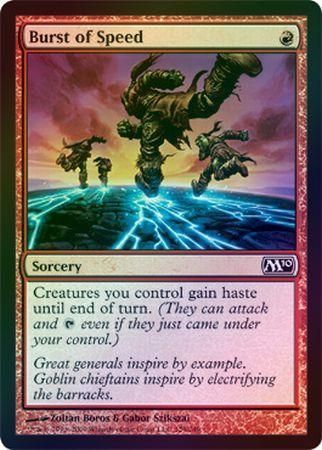 Burst of Speed Foil Burst of Speed Foil