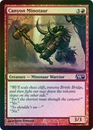 Canyon Minotaur Foil Magic 2010 M10 Foil Singles Canyon Minotaur Foil Magic 2010 M10 Foil Singles