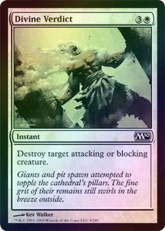 Divine Verdict Foil Magic 2010 M10 Foil Singles Divine Verdict Foil Magic 2010 M10 Foil Singles