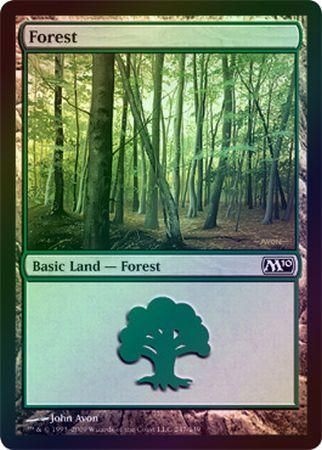 Forest 247 Foil Magic 2010 M10 Foil Singles Forest 247 Foil Magic 2010 M10 Foil Singles
