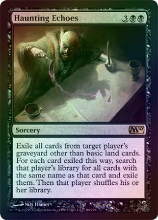 Haunting Echoes Foil Magic 2010 M10 Foil Singles Haunting Echoes Foil Magic 2010 M10 Foil Singles