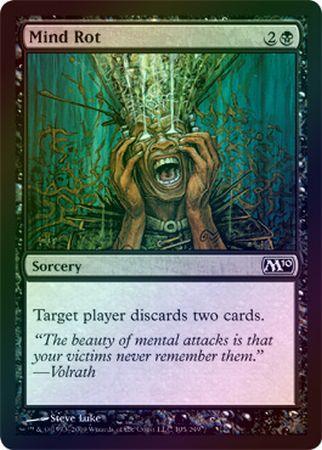 Mind Rot Foil Magic 2010 M10 Foil Singles Mind Rot Foil Magic 2010 M10 Foil Singles