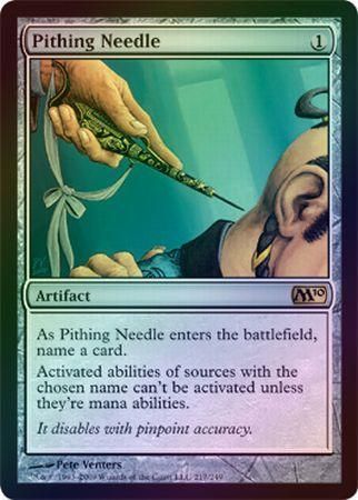 Pithing Needle Foil Pithing Needle Foil