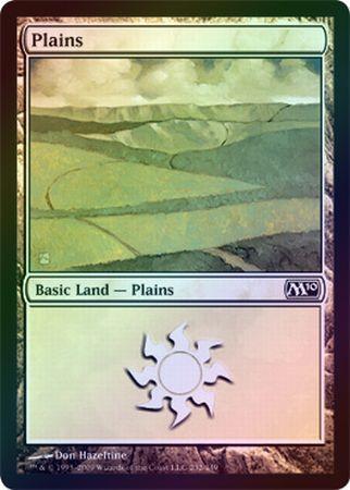 Plains 232 Foil Magic 2010 M10 Foil Singles Plains 232 Foil Magic 2010 M10 Foil Singles