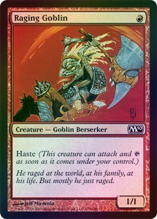 Raging Goblin Foil Raging Goblin Foil