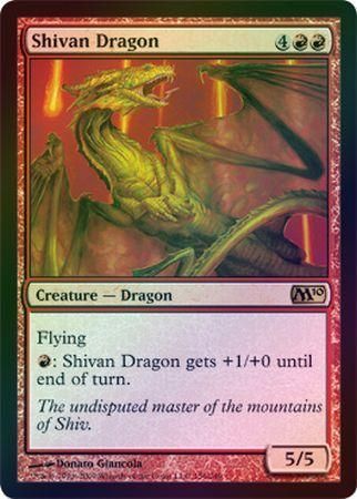 Shivan Dragon Foil Shivan Dragon Foil