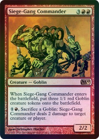 Siege Gang Commander Foil Siege Gang Commander Foil