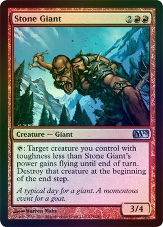 Stone Giant Foil Magic 2010 M10 Foil Singles Stone Giant Foil Magic 2010 M10 Foil Singles