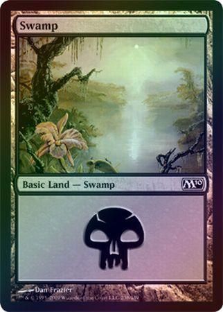 Swamp 238 Foil Magic 2010 M10 Foil Singles Swamp 238 Foil Magic 2010 M10 Foil Singles