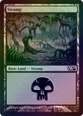 Swamp 239 Foil Magic 2010 M10 Foil Singles Swamp 239 Foil Magic 2010 M10 Foil Singles