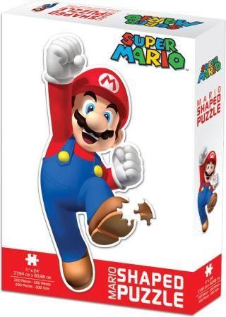 Super Mario Mario shaped puzzle USAopoly Puzzles Super Mario Mario shaped puzzle USAopoly Puzzles