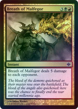 Breath of Malfegor Foil Breath of Malfegor Foil