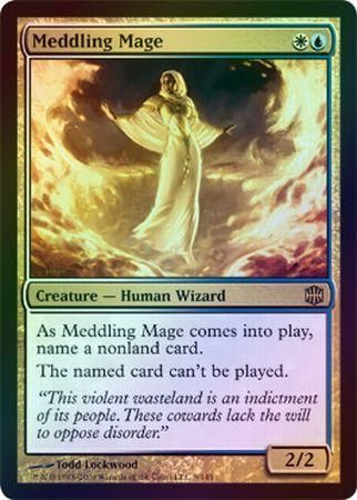 Meddling Mage Foil Meddling Mage Foil
