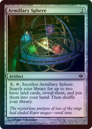 Armillary Sphere Foil Armillary Sphere Foil