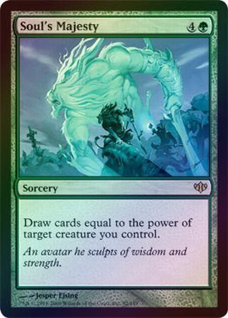 Soul s Majesty Foil Conflux Foil Singles Soul s Majesty Foil Conflux Foil Singles