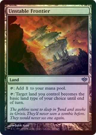 Unstable Frontier Foil Conflux Foil Singles Unstable Frontier Foil Conflux Foil Singles