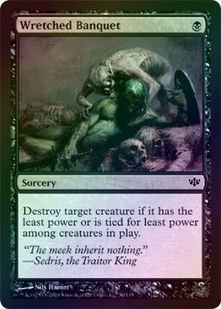 Wretched Banquet Foil Conflux Foil Singles Wretched Banquet Foil Conflux Foil Singles