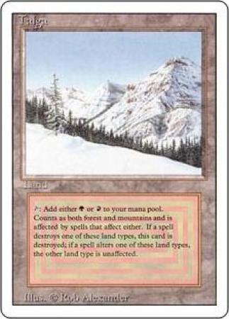 Taiga Revised 3rd Edition Magic Cards Singles Taiga Revised 3rd Edition Magic Cards Singles