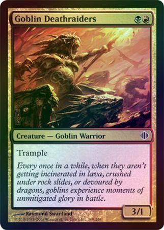 Goblin Deathraiders Foil Goblin Deathraiders Foil