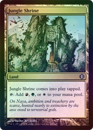 Jungle Shrine Foil Shards of Alara Foil Singles Jungle Shrine Foil Shards of Alara Foil Singles