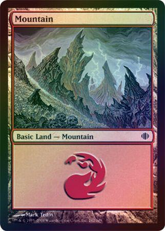 Mountain 242 Foil Shards of Alara Foil Singles Mountain 242 Foil Shards of Alara Foil Singles