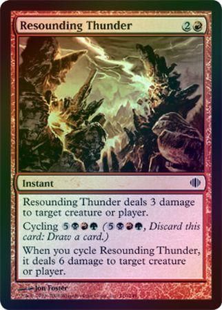 Resounding Thunder Foil Resounding Thunder Foil