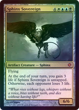 Sphinx Sovereign Foil Shards of Alara Foil Singles Sphinx Sovereign Foil Shards of Alara Foil Singles