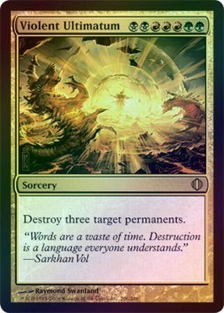 Violent Ultimatum Foil Violent Ultimatum Foil