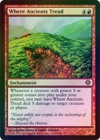 Where Ancients Tread Foil Shards of Alara Foil Singles Where Ancients Tread Foil Shards of Alara Foil Singles