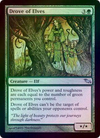 Drove of Elves Foil Shadowmoor Foil Singles Drove of Elves Foil Shadowmoor Foil Singles