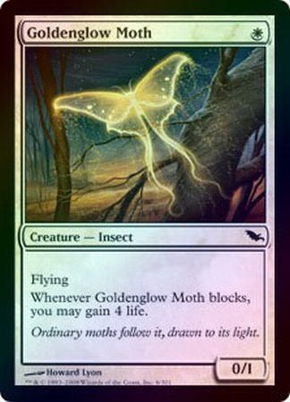 Goldenglow Moth Foil Shadowmoor Foil Singles Goldenglow Moth Foil Shadowmoor Foil Singles