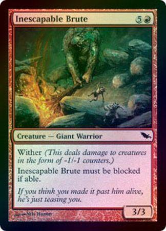 Inescapable Brute Foil Shadowmoor Foil Singles Inescapable Brute Foil Shadowmoor Foil Singles