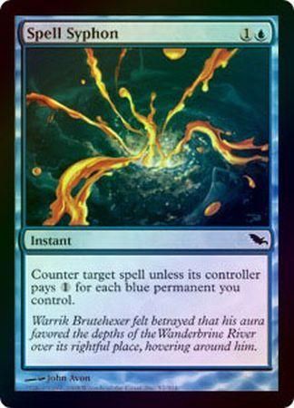 Spell Syphon Foil Shadowmoor Foil Singles Spell Syphon Foil Shadowmoor Foil Singles